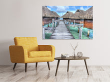 Laden Sie das Bild in den Galerie-Viewer, Leinwandbild Bora Bora