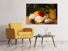 Laden Sie das Bild in den Galerie-Viewer, Leinwandbild Jetzt ist Zeit für Wellness