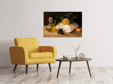 Laden Sie das Bild in den Galerie-Viewer, Leinwandbild Wellness Behandlung