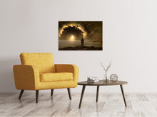 Laden Sie das Bild in den Galerie-Viewer, Leinwandbild Mystische Stimmung in der Einsamkeit