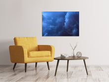 Laden Sie das Bild in den Galerie-Viewer, Leinwandbild Wildes Gewitter