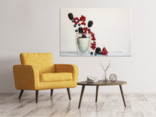 Laden Sie das Bild in den Galerie-Viewer, Leinwandbild Joghurt mit Beeren