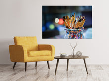 Laden Sie das Bild in den Galerie-Viewer, Leinwandbild Viele Pinsel