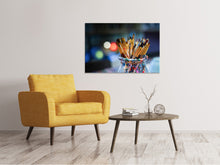 Laden Sie das Bild in den Galerie-Viewer, Leinwandbild Viele Pinsel