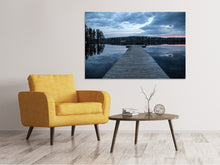 Laden Sie das Bild in den Galerie-Viewer, Leinwandbild Zum anderen Ufer