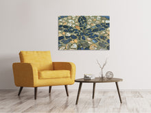 Laden Sie das Bild in den Galerie-Viewer, Leinwandbild Stein Mosaik