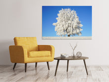 Laden Sie das Bild in den Galerie-Viewer, Leinwandbild Winter Baum