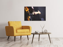 Laden Sie das Bild in den Galerie-Viewer, Leinwandbild Gitarrenspieler
