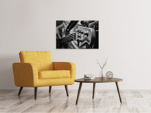 Laden Sie das Bild in den Galerie-Viewer, Leinwandbild Close up Gitarrenspieler