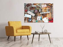 Laden Sie das Bild in den Galerie-Viewer, Leinwandbild Kreativer Coffee shop