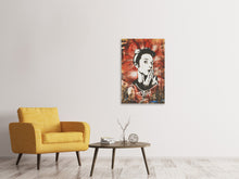 Laden Sie das Bild in den Galerie-Viewer, Leinwandbild Graffiti Portrait