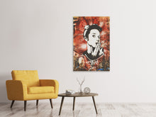 Laden Sie das Bild in den Galerie-Viewer, Leinwandbild Graffiti Portrait