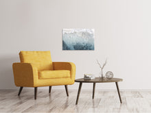 Laden Sie das Bild in den Galerie-Viewer, Leinwandbild Eis Kunst