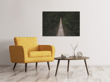 Laden Sie das Bild in den Galerie-Viewer, Leinwandbild Spannende Brücke