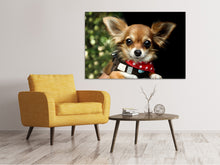 Laden Sie das Bild in den Galerie-Viewer, Leinwandbild Schau mir in die Augen Kleines !