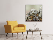 Laden Sie das Bild in den Galerie-Viewer, Leinwandbild Stein Kunst XL