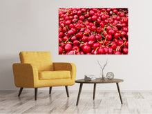 Laden Sie das Bild in den Galerie-Viewer, Leinwandbild XL Kirschen