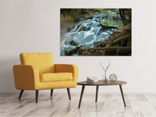 Laden Sie das Bild in den Galerie-Viewer, Leinwandbild Eyecatcher Wasserfall