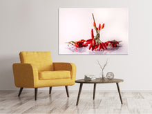 Laden Sie das Bild in den Galerie-Viewer, Leinwandbild Ein Strauss Chili