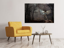 Laden Sie das Bild in den Galerie-Viewer, Leinwandbild Fantasie im Wald