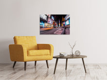 Laden Sie das Bild in den Galerie-Viewer, Leinwandbild Times Square bei Nacht