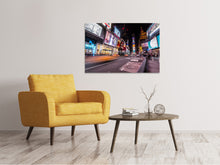 Laden Sie das Bild in den Galerie-Viewer, Leinwandbild Times Square bei Nacht