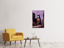 Laden Sie das Bild in den Galerie-Viewer, Leinwandbild Nachts am Times Square