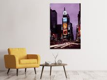 Laden Sie das Bild in den Galerie-Viewer, Leinwandbild Nachts am Times Square