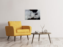 Laden Sie das Bild in den Galerie-Viewer, Leinwandbild Eiskristalle XL
