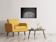 Laden Sie das Bild in den Galerie-Viewer, Leinwandbild Imposantes Gebäude