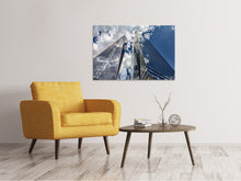 Laden Sie das Bild in den Galerie-Viewer, Leinwandbild 2 Wolkenkratzer