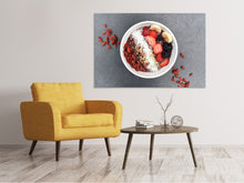 Laden Sie das Bild in den Galerie-Viewer, Leinwandbild Frühstück mit Obst