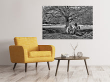 Laden Sie das Bild in den Galerie-Viewer, Leinwandbild Zwei Reiter