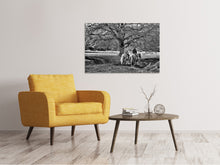 Laden Sie das Bild in den Galerie-Viewer, Leinwandbild Zwei Reiter