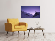 Laden Sie das Bild in den Galerie-Viewer, Leinwandbild Der Schneewanderer