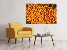 Laden Sie das Bild in den Galerie-Viewer, Leinwandbild Frische Mandarinen