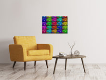 Laden Sie das Bild in den Galerie-Viewer, Leinwandbild Pop Art Paprika