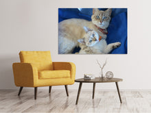 Laden Sie das Bild in den Galerie-Viewer, Leinwandbild Wie die Mama...
