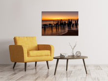 Laden Sie das Bild in den Galerie-Viewer, Leinwandbild Beruhigende Stimmung am Meer