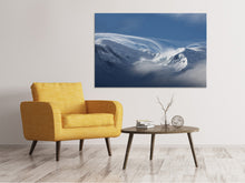 Laden Sie das Bild in den Galerie-Viewer, Leinwandbild Schnee Landschaft