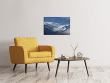 Laden Sie das Bild in den Galerie-Viewer, Leinwandbild Schnee Landschaft