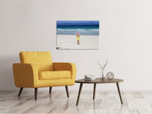 Laden Sie das Bild in den Galerie-Viewer, Leinwandbild Ein Spaziergang am Strand