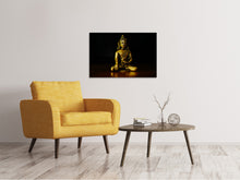 Laden Sie das Bild in den Galerie-Viewer, Leinwandbild Tempel Buddha
