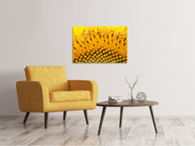 Laden Sie das Bild in den Galerie-Viewer, Leinwandbild Die Knospen der Sonnenblume in XXL