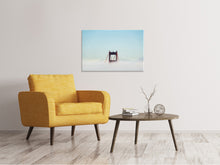 Laden Sie das Bild in den Galerie-Viewer, Leinwandbild Golden Gate im Nebel