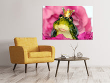 Laden Sie das Bild in den Galerie-Viewer, Leinwandbild Der Froschkönig