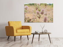 Laden Sie das Bild in den Galerie-Viewer, Leinwandbild Zarte Blumen