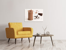 Laden Sie das Bild in den Galerie-Viewer, Leinwandbild Süsser Schokoladen Smoothie