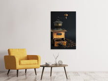 Laden Sie das Bild in den Galerie-Viewer, Leinwandbild Antike Kaffeemühle