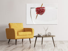Laden Sie das Bild in den Galerie-Viewer, Leinwandbild Himbeer-Cocktail
